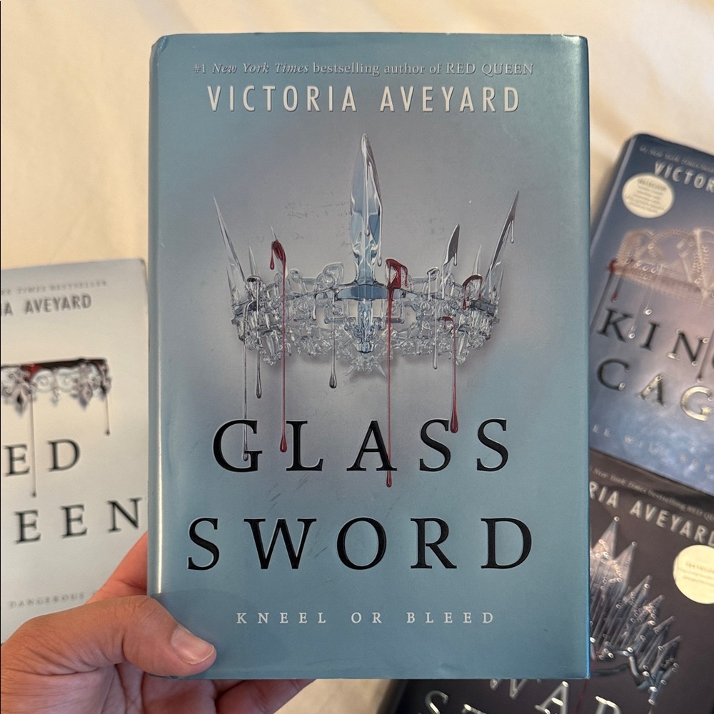 Red Queen Series by Victoria Aveyard Glass Sword King’s Cage War Storm - Picture 3 of 9